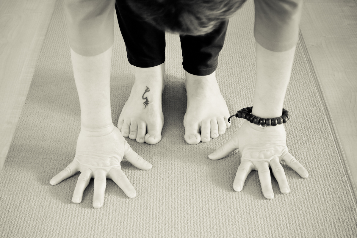 Woman doing yoga